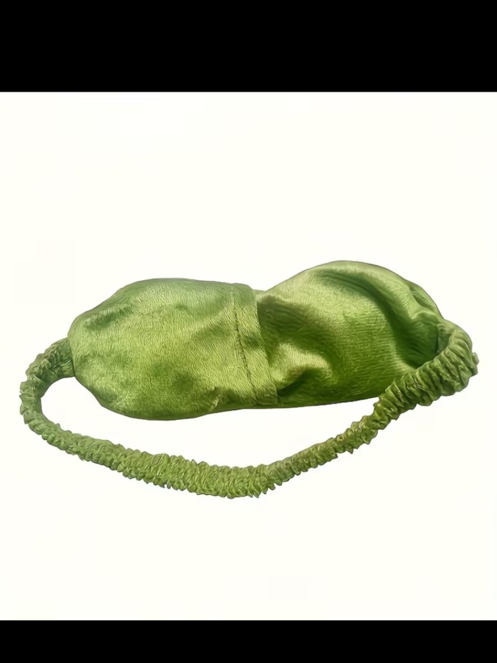 Frog Eye Plush Adjustable Eyelid Sleep Mask New - Picture 5 of 8